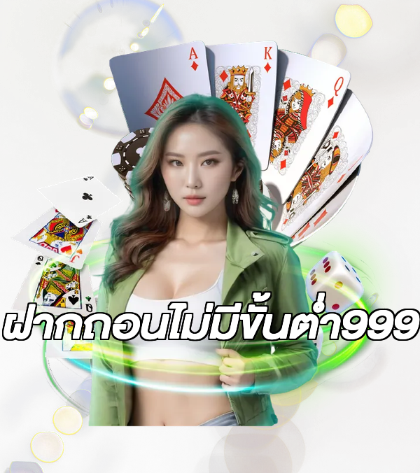 ฝากถอนไม่มีขั้นต่ํา999